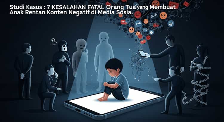 Studi Kasus 7 Kesalahan Orang Tua Anak Rentan Konten Negatif
