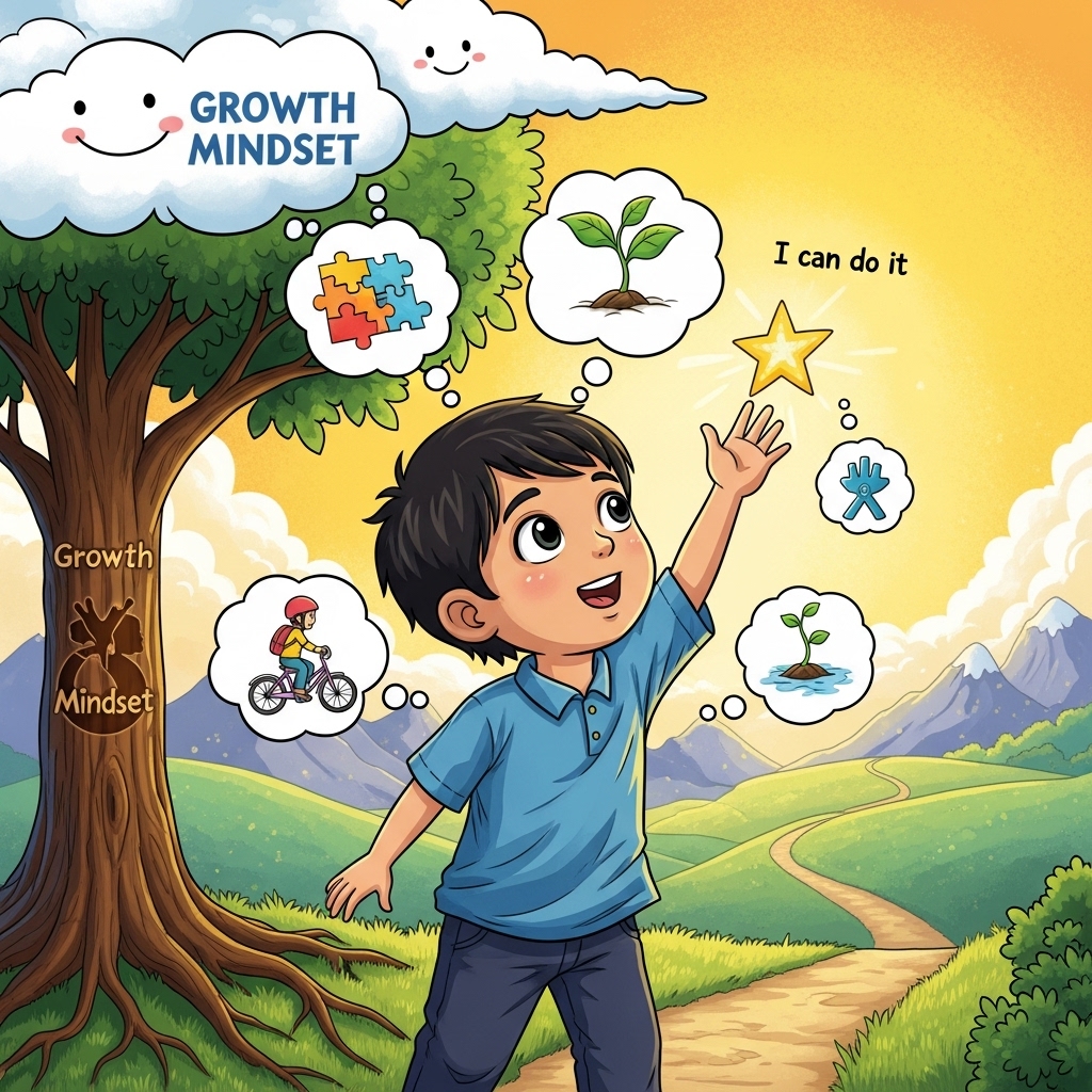 Mengembangkan Growth Mindset: Melatih Anak Pantang Menyerah