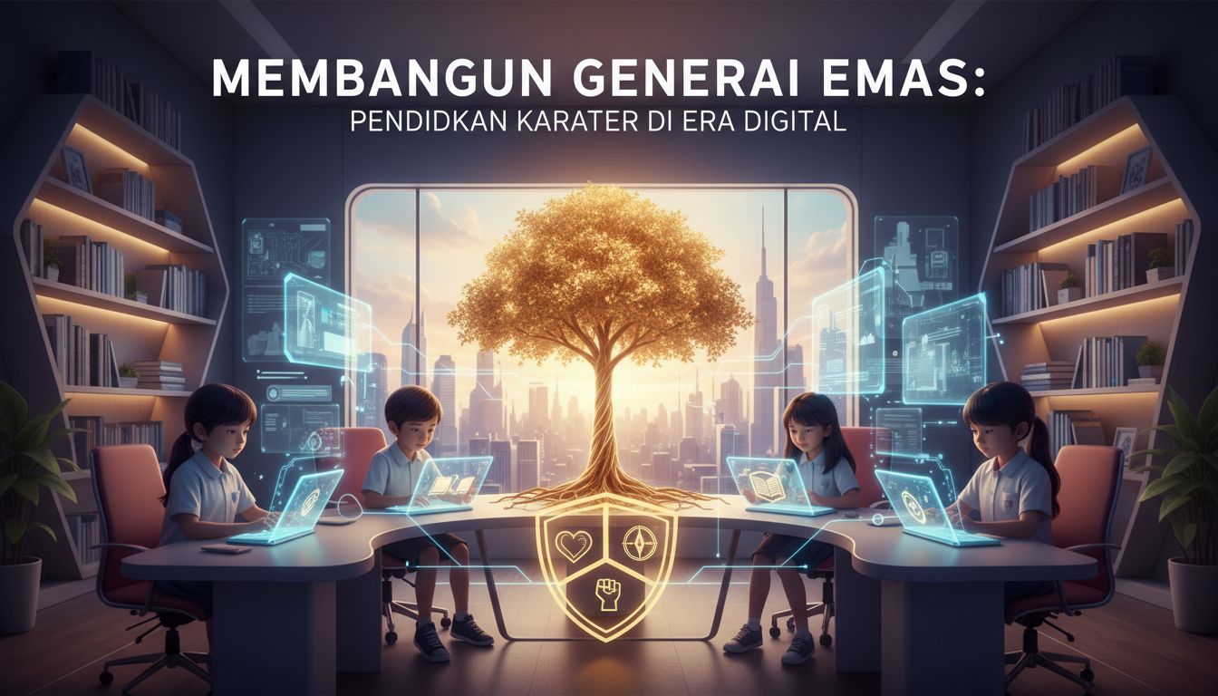Membangun Generasi Emas: Peran Pendidikan Karakter di Era Digital